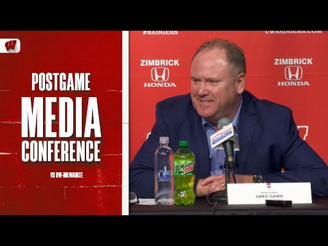 Postgame Media Conference vs UW-Milwaukee || Wisconsin Basketball || Dec. 30, 2025