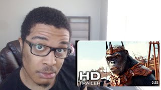 KINGDOM OF THE PLANET OF THE APES Enter The kingdom Trailer REACTION!