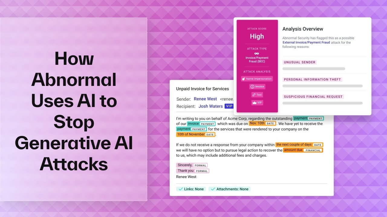 How Abnormal Uses AI to Stop Generative AI Attacks