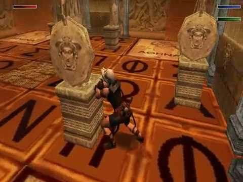 Walkthrough TRLE The Citadel (by Talos) level 2 - Citadel's Gate