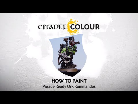 How to Paint: Parade Ready Ork Kommandos
