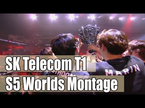SK Telecom T1 - Season 5 World Championship Run Montage! Highlights and Memorable moments!