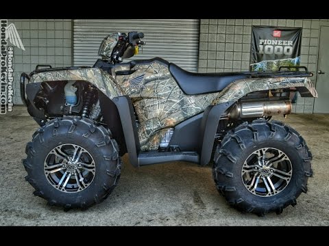 2016 Honda Rubicon 500 ATV - ITP SS212 Wheels & ITP Mud Lite Tires | FourTrax TRX500 Foreman