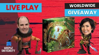 Sherwood Bandits -  LIVE Playthrough Board Game & Worldwide Giveaway