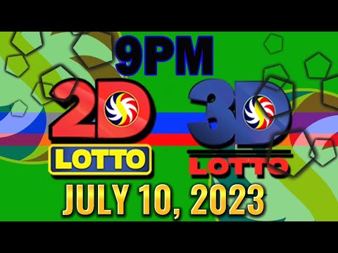 3D & 2D LOTTO 9PM RESULT TODAY JULY 10, 2023 #swertres #ez2lotto #lottoresult