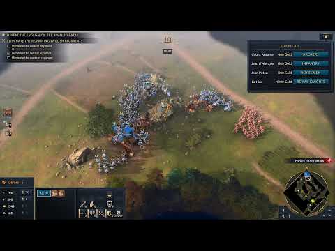 Age of Empires IV Campaign - The Battle of Patay 1429 AD