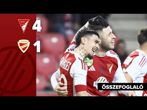 NB I: DVSC – DVTK 4–1 | összefoglaló