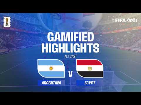 Alt Cast Highlights | Argentina v Egypt | FIFA World Cup 2026