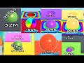 Ball Run Infinity vs Ball Run 2048 : Merge Number iOS all levels gameplay