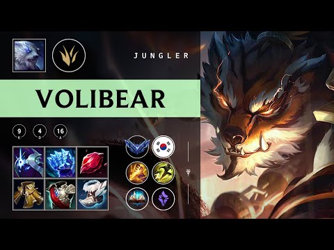 Volibear Jungle vs Hecarim - KR Diamond Patch 25.23