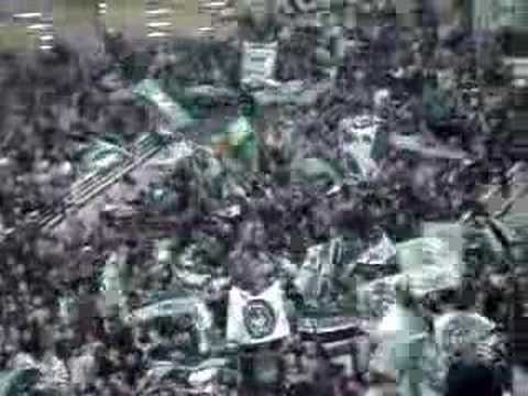 Panathinaikos fans (sti leoforo paizoume) Pao - Paok 103-73