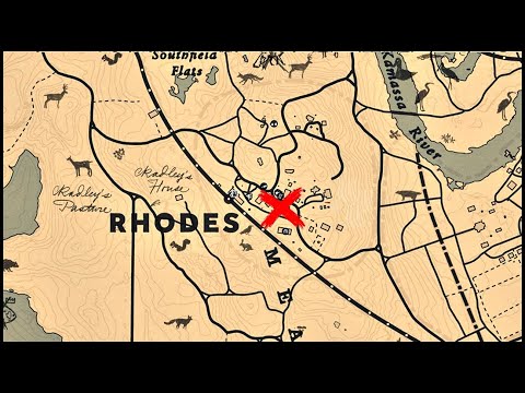 Por esta eu não esperava neste local - Red Dead Redemption 2