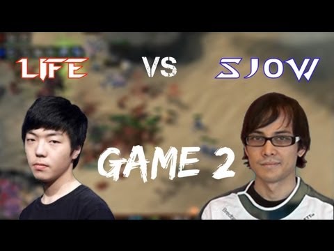Sc2 -- ZvT Life vs Sjow - Game 2
