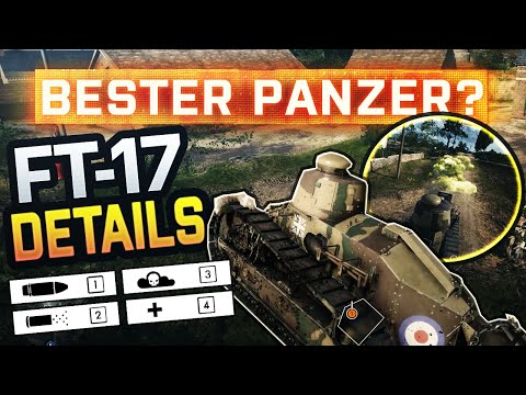 Battlefield 1 Bester Panzer? - Renault FT Tank Waffen & Gadget Guide