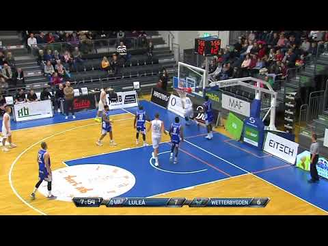 Rob Gilchrist monsterdunkar vs. Wetterbygden Stars