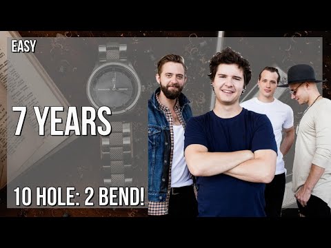 How to play 7 Years by Lukas Graham on Diatonic Harmonica 10 Holes (Tutorial)