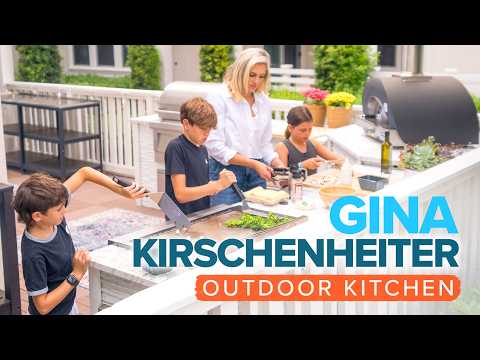 Gina Kirschenheiter's Outdoor Kitchen