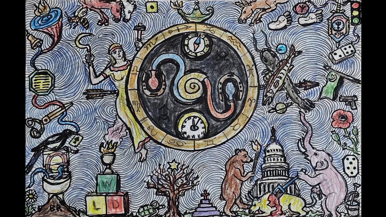 Павел Глоба: тайные игры мировых элит - Лунные Узлы в Рыбах и Деве