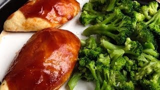 Easy Oven Barbecue Chicken (Bodybuilding-Friendly)