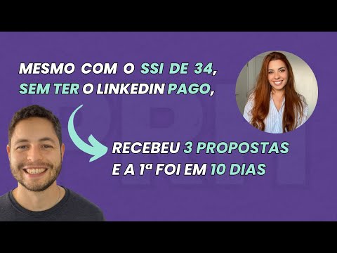 Recebeu 3 PROPOSTAS e a 1ª em 10 dias mesmo com SSI de 34 ...
