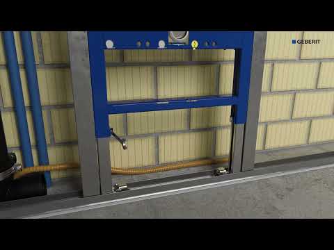Инсталляция для унитаза Geberit Duofix Sigma 111.300.00.5 - Монтаж