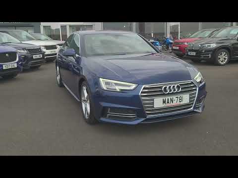 2017 AUDI A4 TFSI S-LINE.   BLACKPOOL AUTOMART