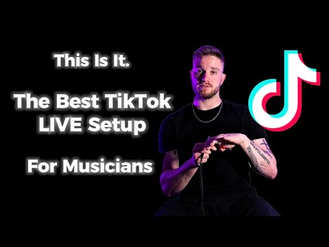The BEST TikTok LIVE setup for musicians.