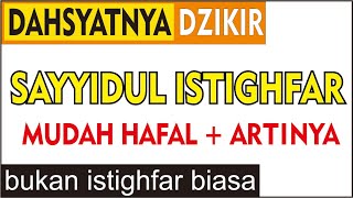 Download lagu SAYYIDUL ISTIGHFAR BACAAN DZIKIR PAGI SORE JAMINAN MASUK SURGA (ULANG 3X) MUDAH DIHAFAL mp3