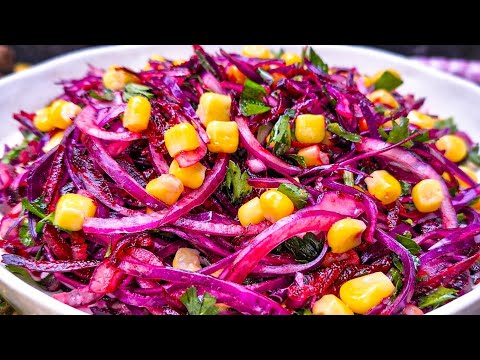 Lose weight with pleasure! 🥗 Vitamin bomb salad in 5 minutes to detoxify the body!