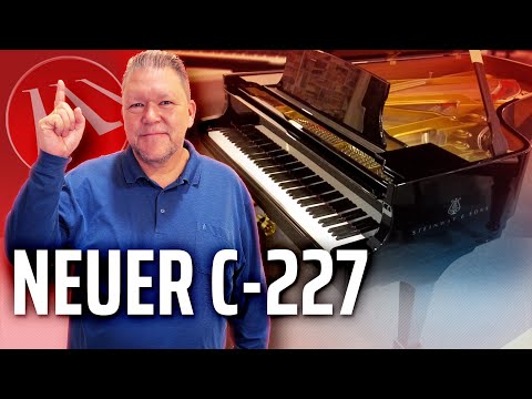 Ein nagelneuer Steinway & Sons C-227 Semikonzertflügel - Klaviergeschichten 36