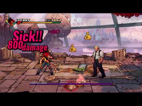 Streets of Rage 4 - Most "practical" Cherry combo I ever did (v05)