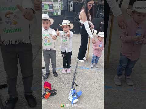 La niñez cabalga entre tradición y alegría en Rondón 🐎✨