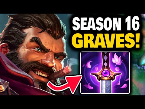 HOW to GRAVES Jungle in SEASON 16!!!