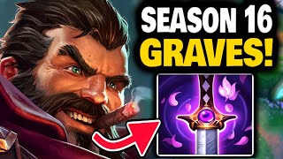 HOW to GRAVES Jungle in SEASON 16