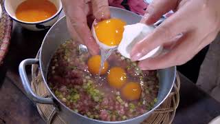 Cách làm Mắm Chưng Thịt Trứng thơm ngon