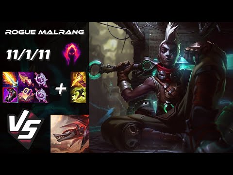 Rogue Malrang JUNGLE Ekko vs Naafiri - EU Grandmaster Patch 25.S1.8
