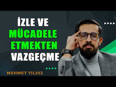 İzle Ve Mücadele Etmekten Vazgeçme - Hakiki Niyet - Mecazi Niyet _ Mehmet Yıldız @hayalhanem