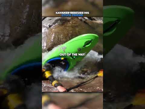 Kayaker RESCUES his Friend