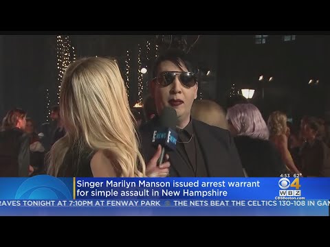 Marilyn Manson Wanted On 'Active Arrest Warrant' For Assault In New Hampshire