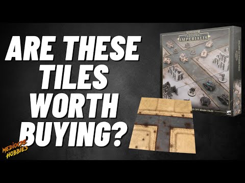 Paint the new Civitas Imperialis City Road Tiles for #legionsimperialis but are they worth getting?