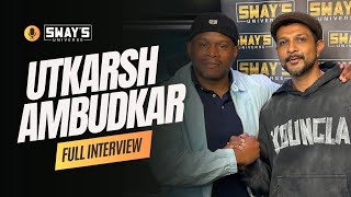 From Ghosts to Hip-Hop: Utkarsh Ambudkar’s Journey 🎤 | SWAY’S UNIVERSE