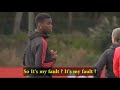 Pogba And Mourinho Argument With Subtitles