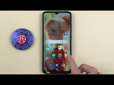 How to change the home screen app icon style on Xiaomi Redmi 9C Android 10