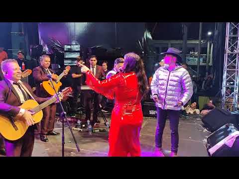 Arelys Henao y Diego Castro en Santana Boyaca