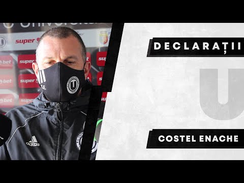 DECLARAȚII | Costel Enache Înainte de FC Universitatea Cluj - Viitorul Pandurii Târgu Jiu