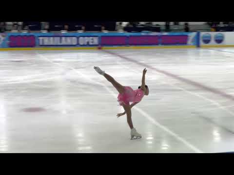 Thai Open 2023 Junior Women FS CHAN Tsz Ching