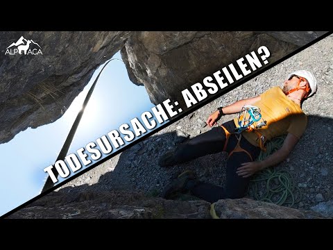 Mistakes when abseiling - fatal risks