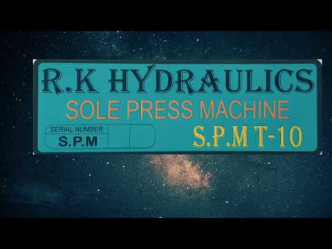 Hydraulic Sole Press Machine