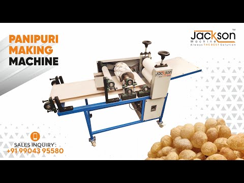Pani Puri Making Machine