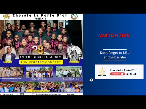 La Porte d'Or - IN THE GOSPEL MUSIC ANNIVERSARY CONCERT Live | KASS | 01 November 2025